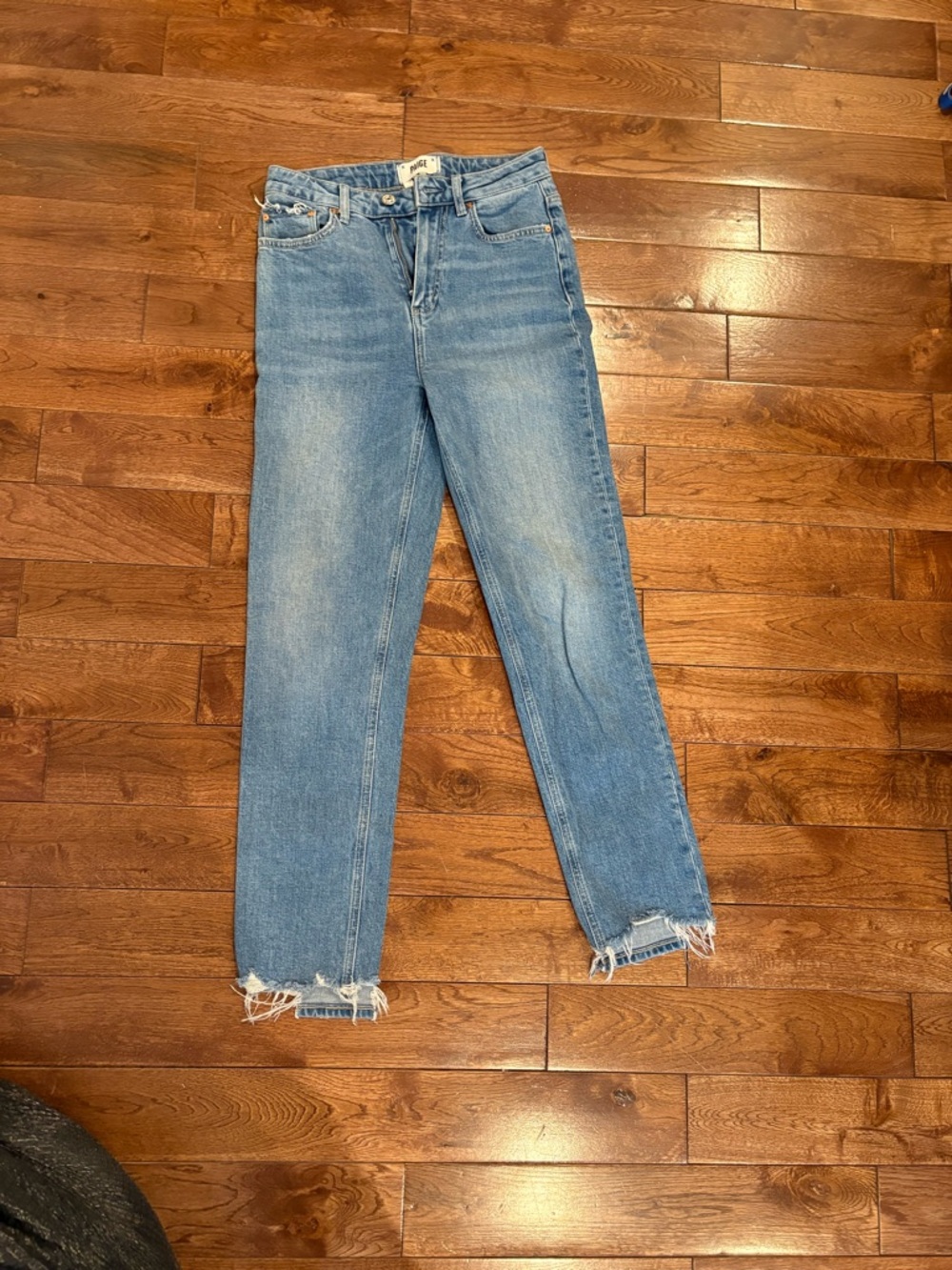PAIGE Sarah slim distressed bottoms Jeans - Picture 3 of 4
